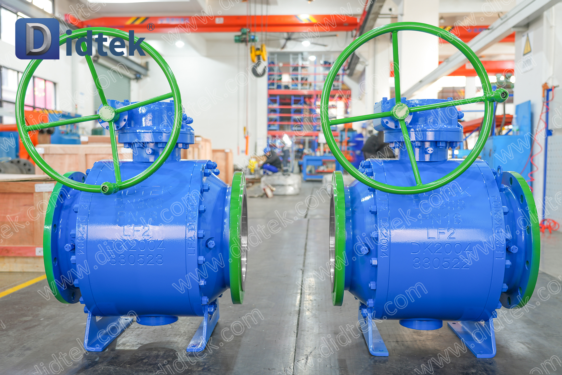 B-40 DIDTEKFTMSBV-LF2 Full Bore Trunnion Ball Valve for High Pressure Industry