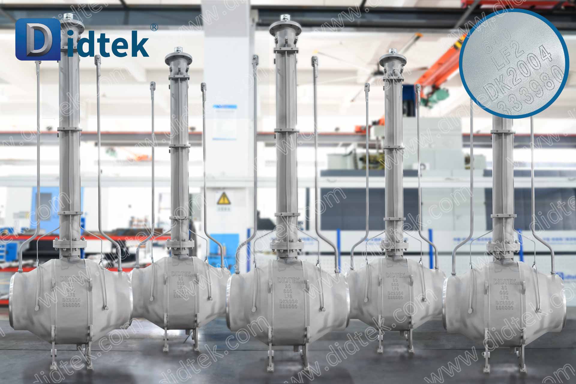 A-13 DIDTEKFWBV-Underground Fully Welded Extend Stem Ball Valve