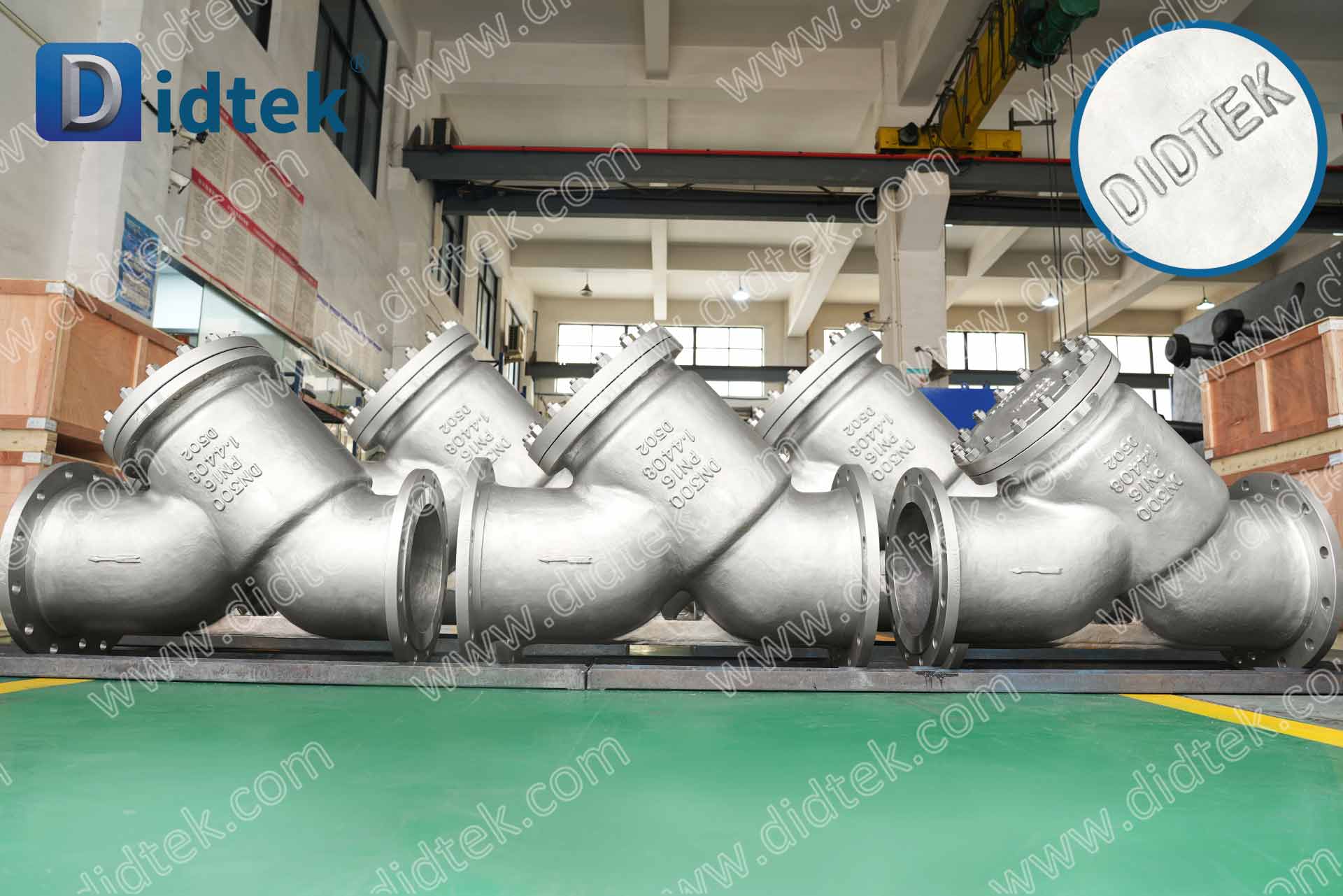 A-5 DIDTEKDYS DIN Y Strainer-DIN EN 1.4408 Y Strainer With 80 Mesh