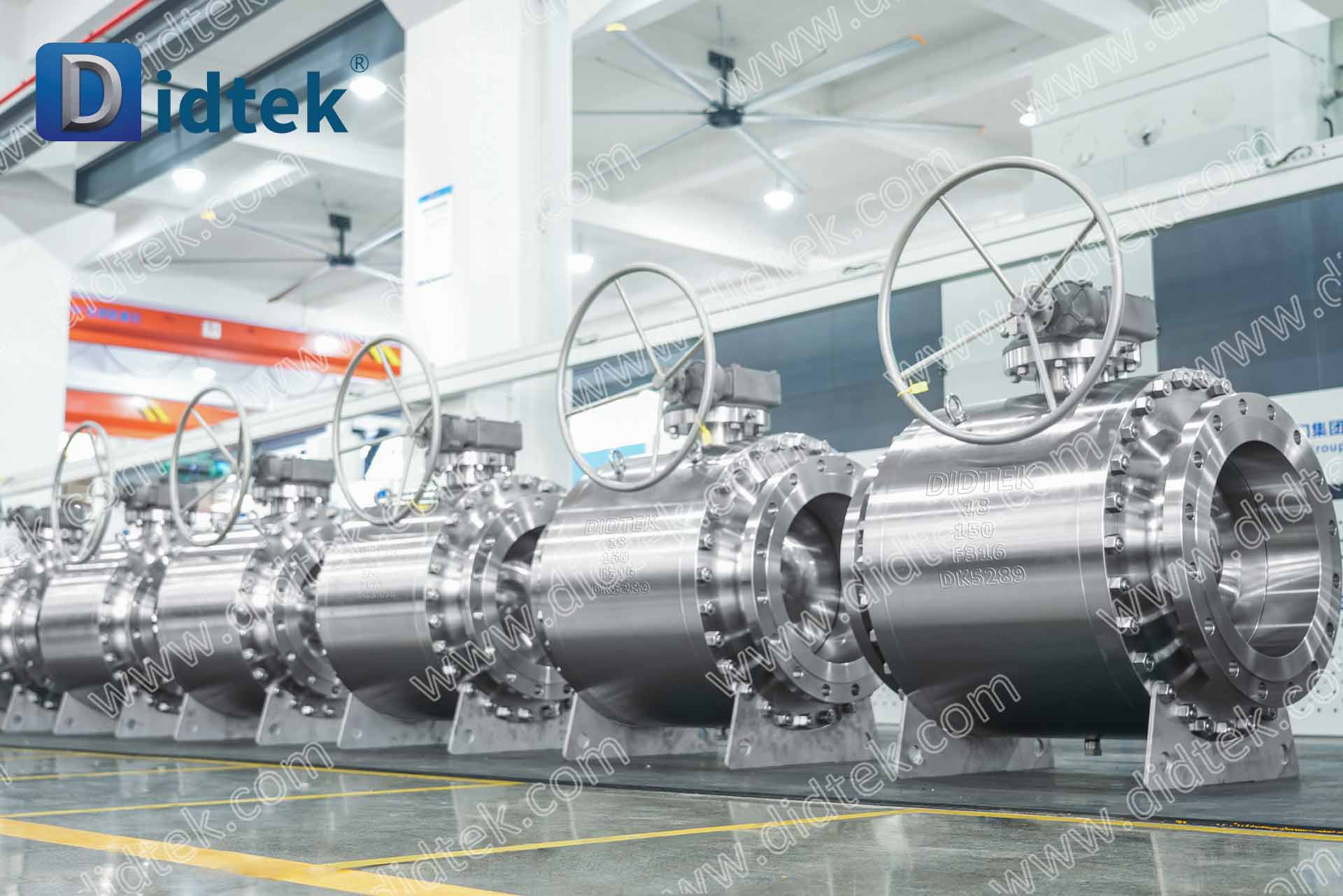 B-60 DIDTEKFTBV-PTFE Elgiloy Marine Engineering FPSO F316 Trunnion Ball Valve