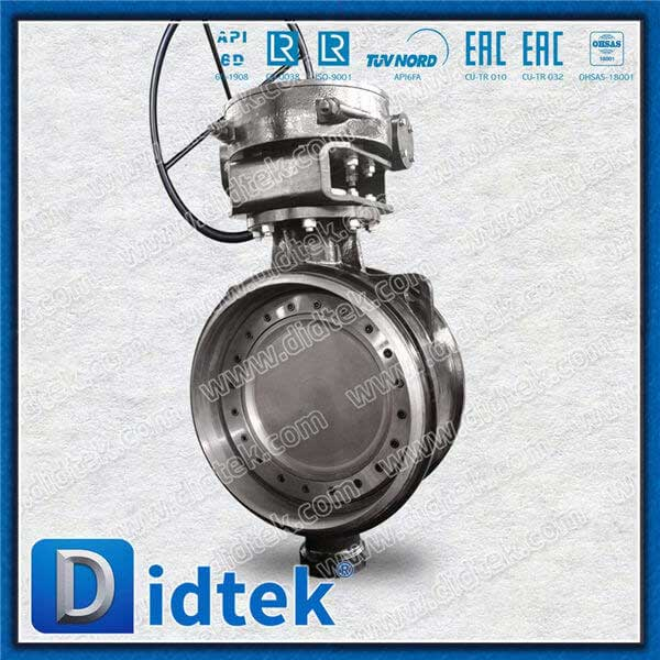 Triple Offset Butt Welded Butterfly Valve