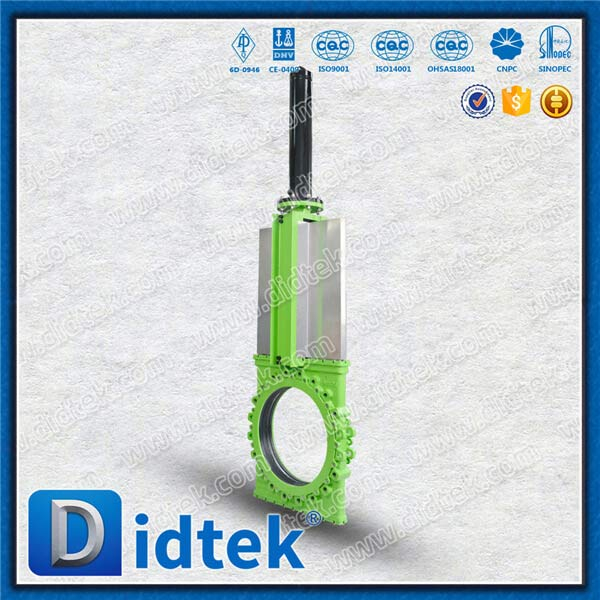 24 Inch Double Acting Cylinder Knife Gate Valve