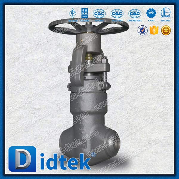 High Pressure F22 Material Trim Full STL BW Ends Globe Valve