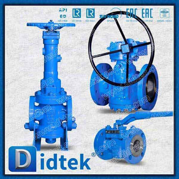 Balance Lubricates Plug Valve