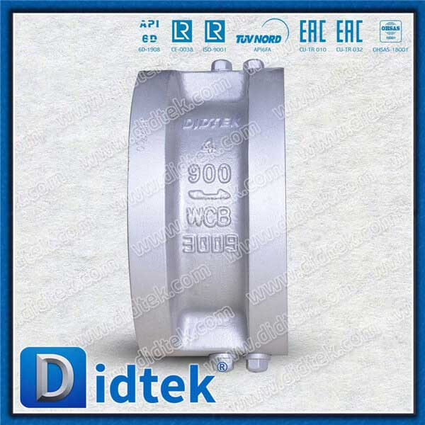Carbon Steel RTJ CF8M Disc X750 Spring Wafer Check Valve