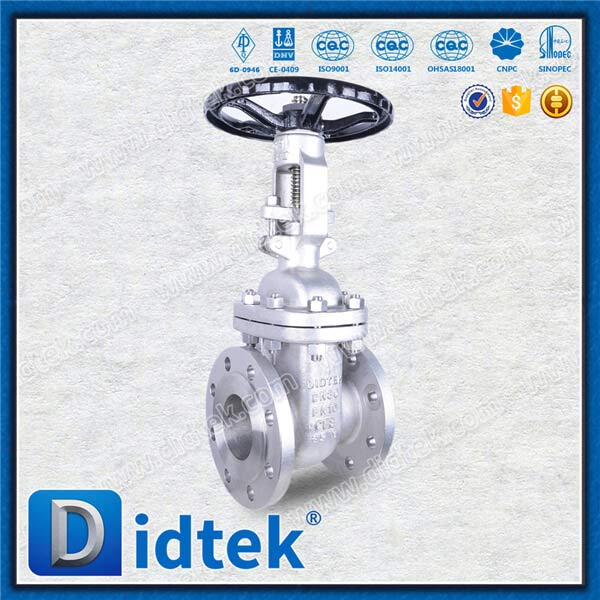 DIN Gate Valve-DN80, CF8, Hand wheel, Flange