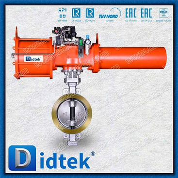 Cast Steel Pneumatic Butterfly Valve