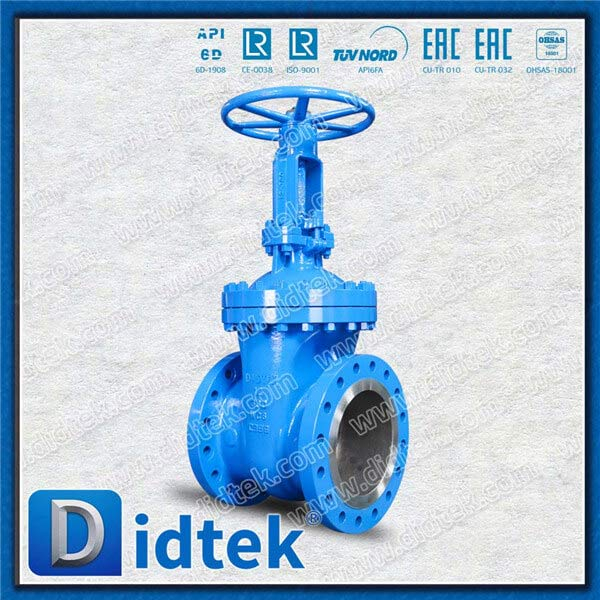 Solid Hand Wheel Gate Valve Marine Anticorrosive Paint