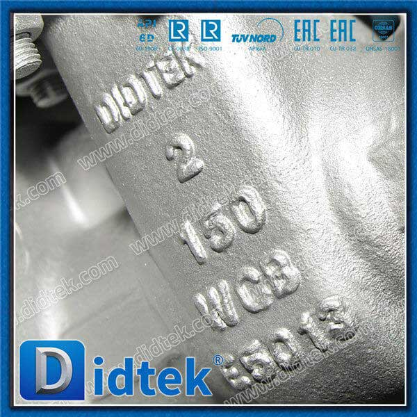Pneumatic WCB Gate Valve With 2 Limit Switch