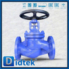 DIN Bellow Globe Valve DN125 PN40 1.0619