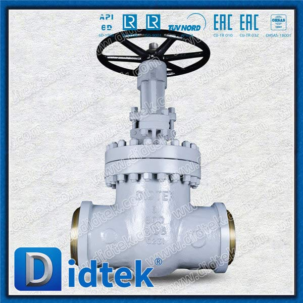 Butt Weld Carbon Steel WCB 8'' 600 Gate Valve
