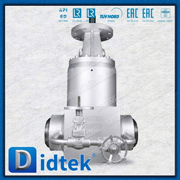 F91 Forged Steel Butt Welded Gate Valve With Bypass