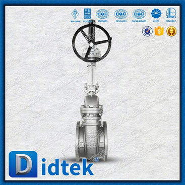 DIN Gate Valve DN350 PN16 Stainless Steel