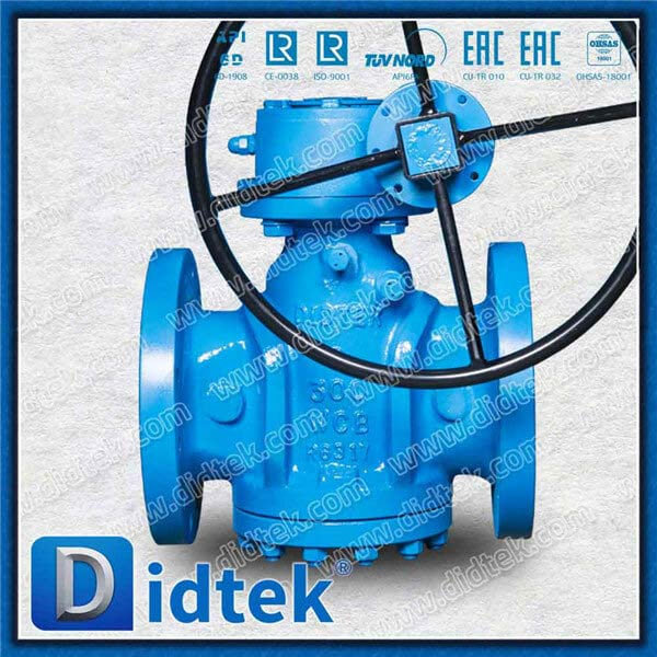 Balance Lubricates Plug Valve