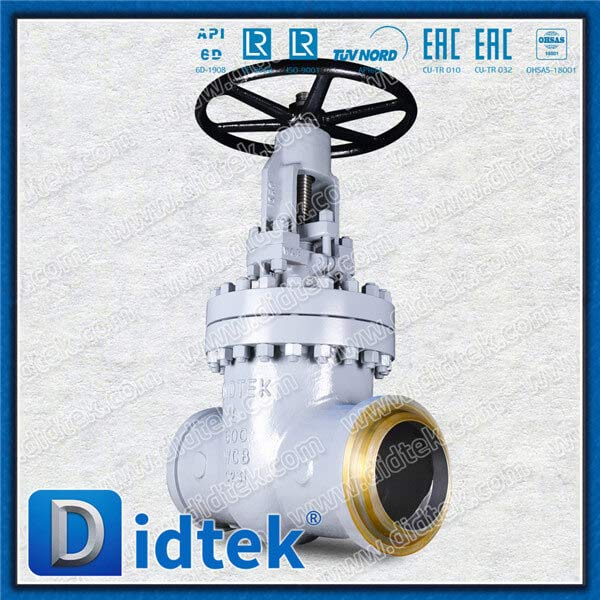 Butt Weld Carbon Steel WCB 8'' 600 Gate Valve