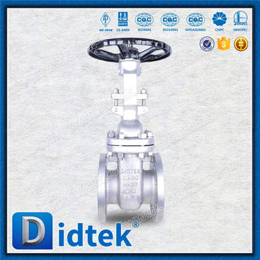 DIN Gate Valve-DN80, CF8, Hand wheel, Flange