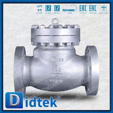 Cast Steel WCB 8'' 600LB Ring Joint Swing Check Valve