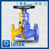 DIN Bellow Globe Valve-DN50 1.0619 Hand wheel Flange
