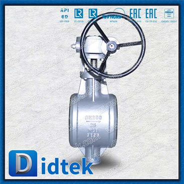 Cast Steel Butt Welded Butterfly Valve