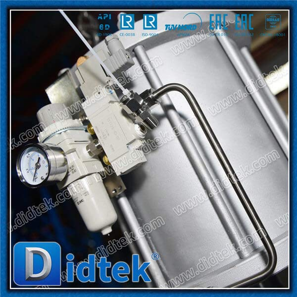 Pneumatic WCB Gate Valve With 2 Limit Switch