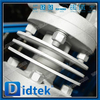 Steam WC6 3'' Pneumatic Flanged Globe Valve