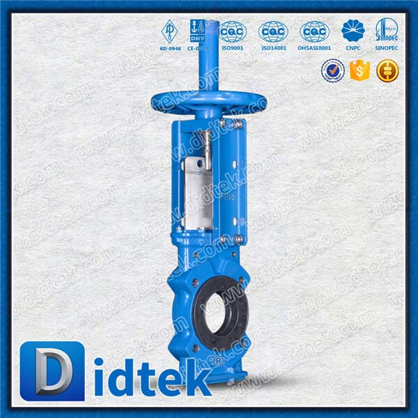 Slurry Water Wafer Lug Knife Gate Valve