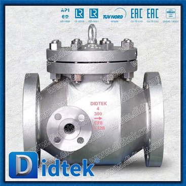 Heat Jacket Swing Check Valve