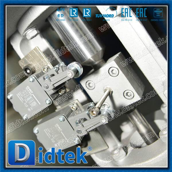 Pneumatic WCB Gate Valve With 2 Limit Switch