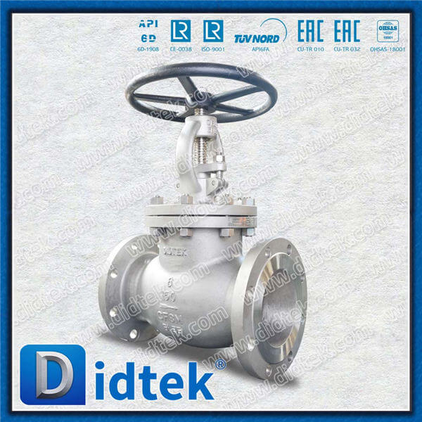 Stainless Steel 6inch 150LB SS316 CF8M Globe Valve
