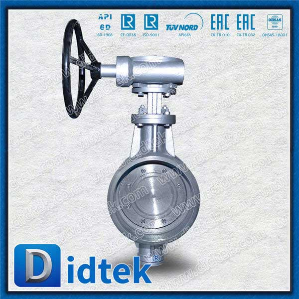 Cast Steel Butt Welded Butterfly Valve