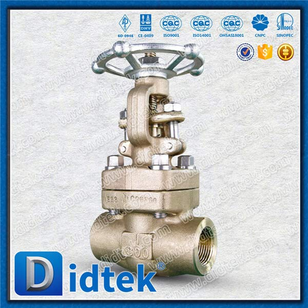 C95800 Aluminum Bronze Forged Steel Gate Valve