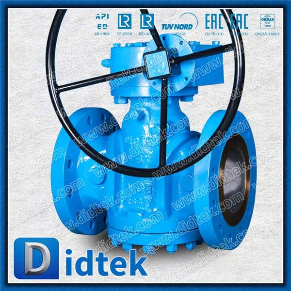 Balance Lubricates Plug Valve