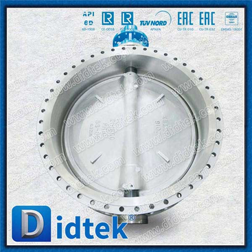 Big Size Tripe Offset Butterfly Valves