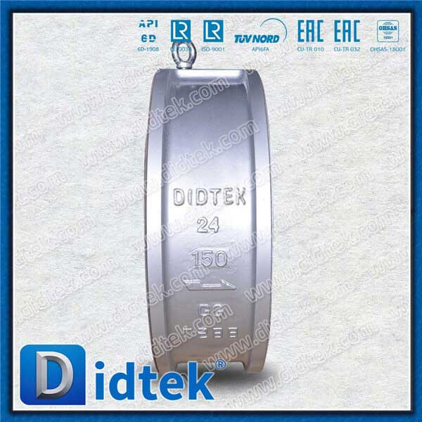 Industrial Inner Lining EPDM 24inch 150LB Wafer Check Valve