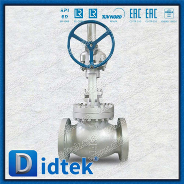 Cast Steel A216 WCB Gear OP Balanced Disc Globe Valve