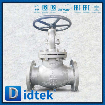 Stainless Steel 6inch 150LB SS316 CF8M Globe Valve
