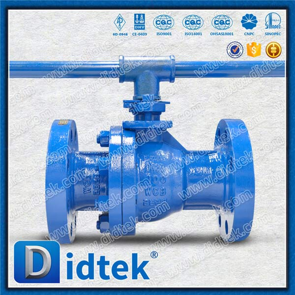 High Pressure Flange End Cast Floating Ball Valve