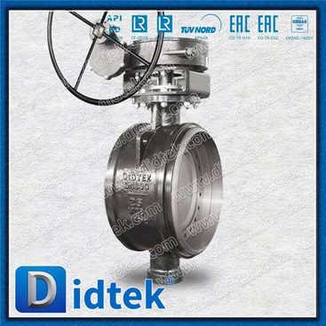 Triple Offset Butt Welded Butterfly Valve