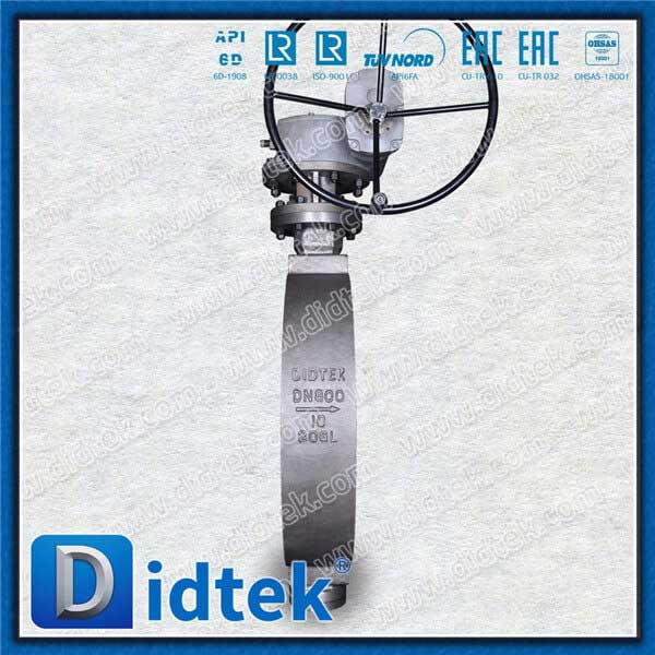 Metal to Metal Renewable Seat Triple Offset Butterfly Valve