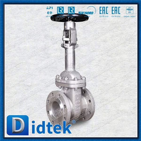 API600 -52℃ Cryogenic Gate Valve With A351-CF8M Material Trim No.10