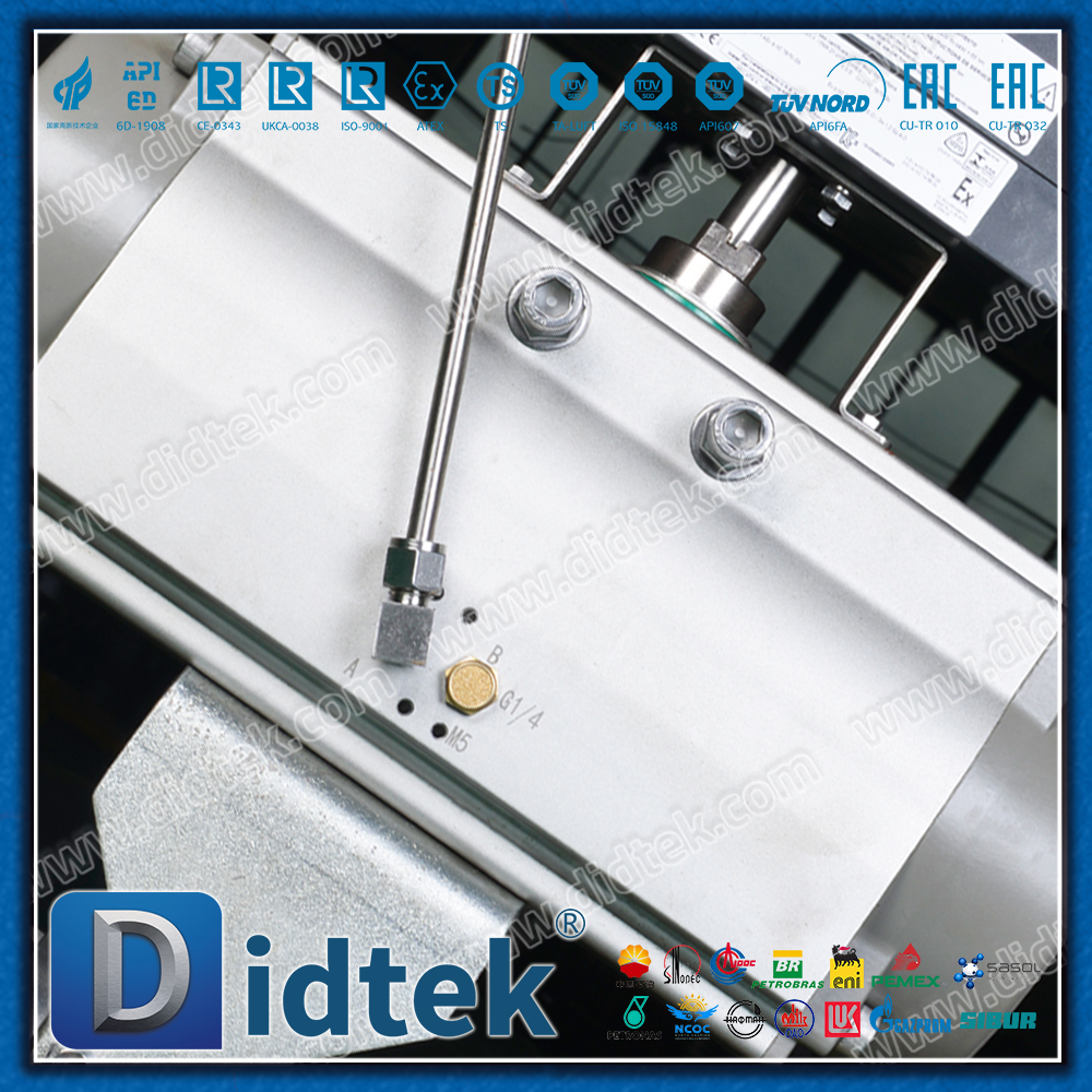 Didtek F316L Pneumatic Ball Valve