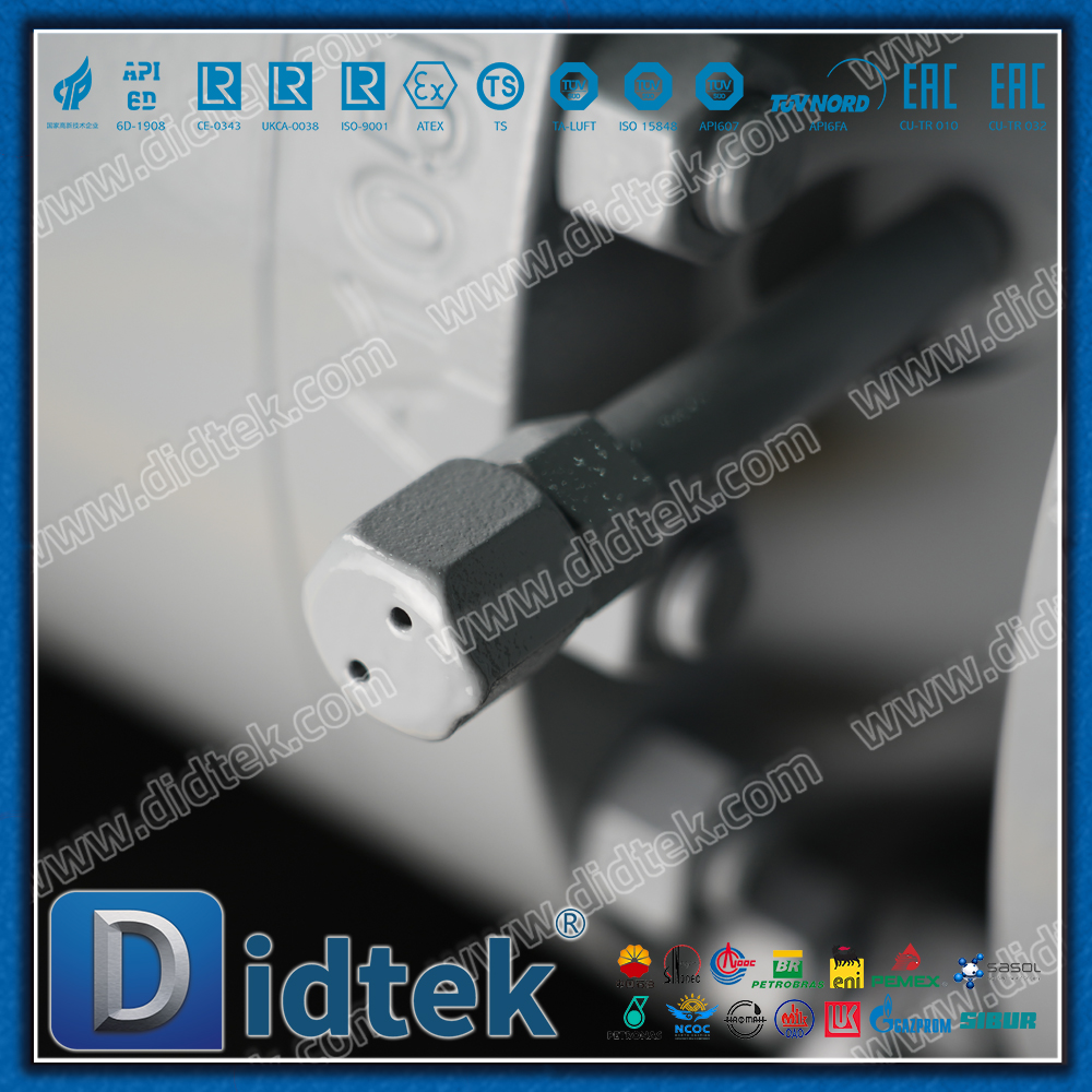 Didtek ASTM A105N Weld Overlay UNS N06625+TCC Trunnion Ball Valve 