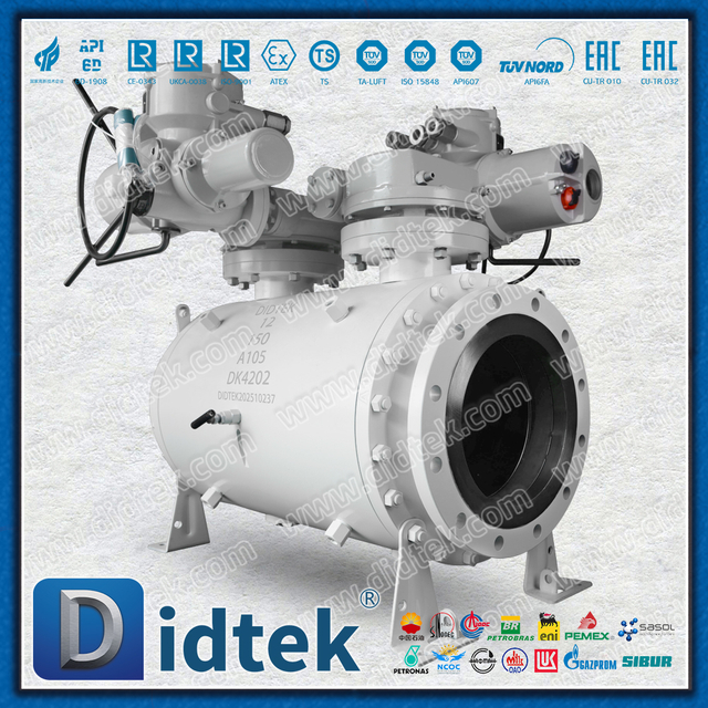 Didtek DBB Electric Operating Ball Valves