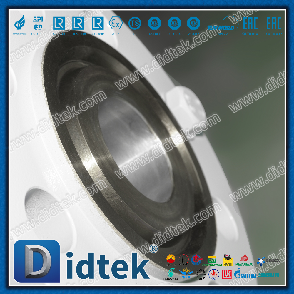 RTJ 2500LB High Pressure PEEK Seal Forged Steel Trunnion Ball Valve