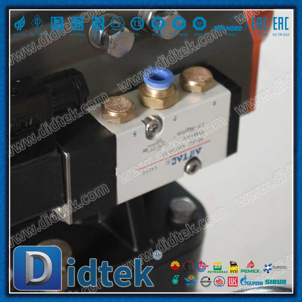 Split Body Pneumatic Operation Floating Ball Valve