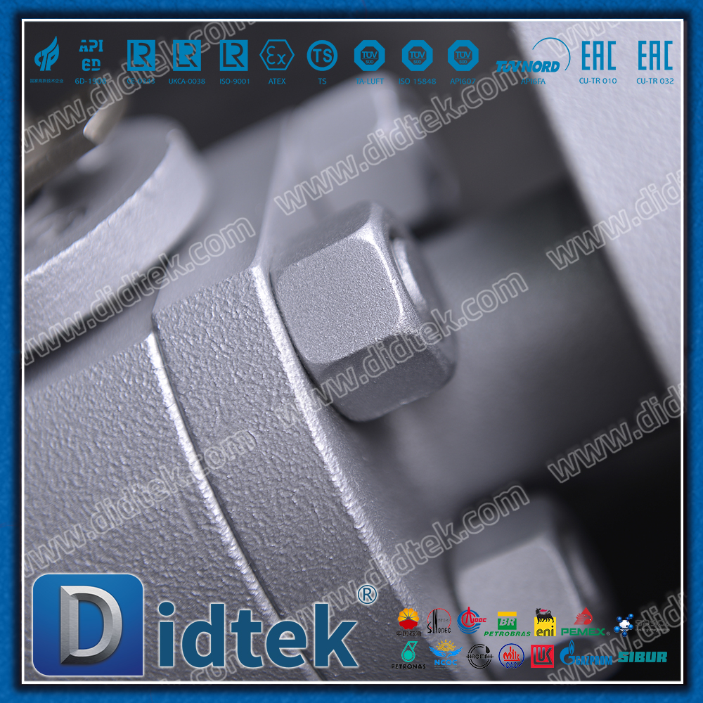 API6D A105 RTJ 1500LB High Pressure Side Entry Floating Ball Valve