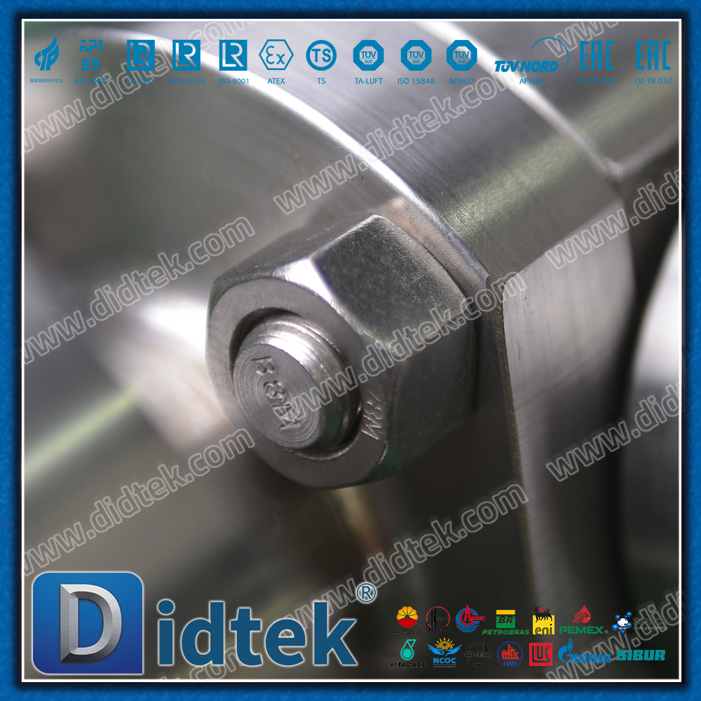 F51 Duplex Stainless Steel Class1500 High Pressure RF Forged Floating Ball Valve