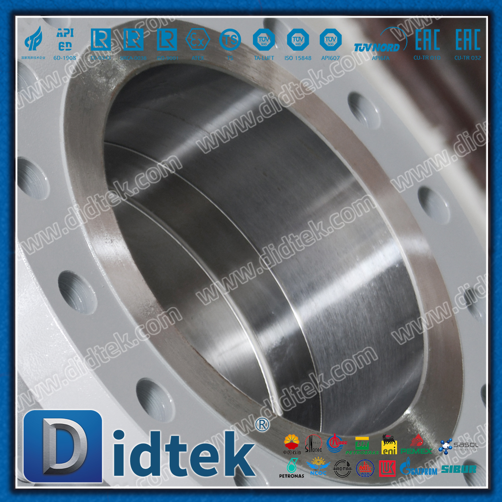 Didtek Flange Carbon Steel A105N Forged Steel Trunnion Ball Valves