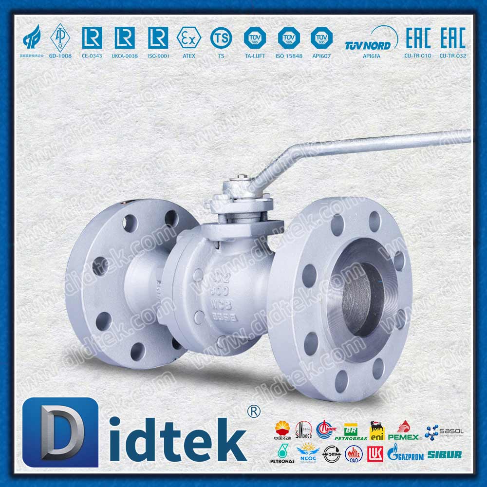 PCTFE Seat Epoxy Coated Paint Chemical Ball Valve