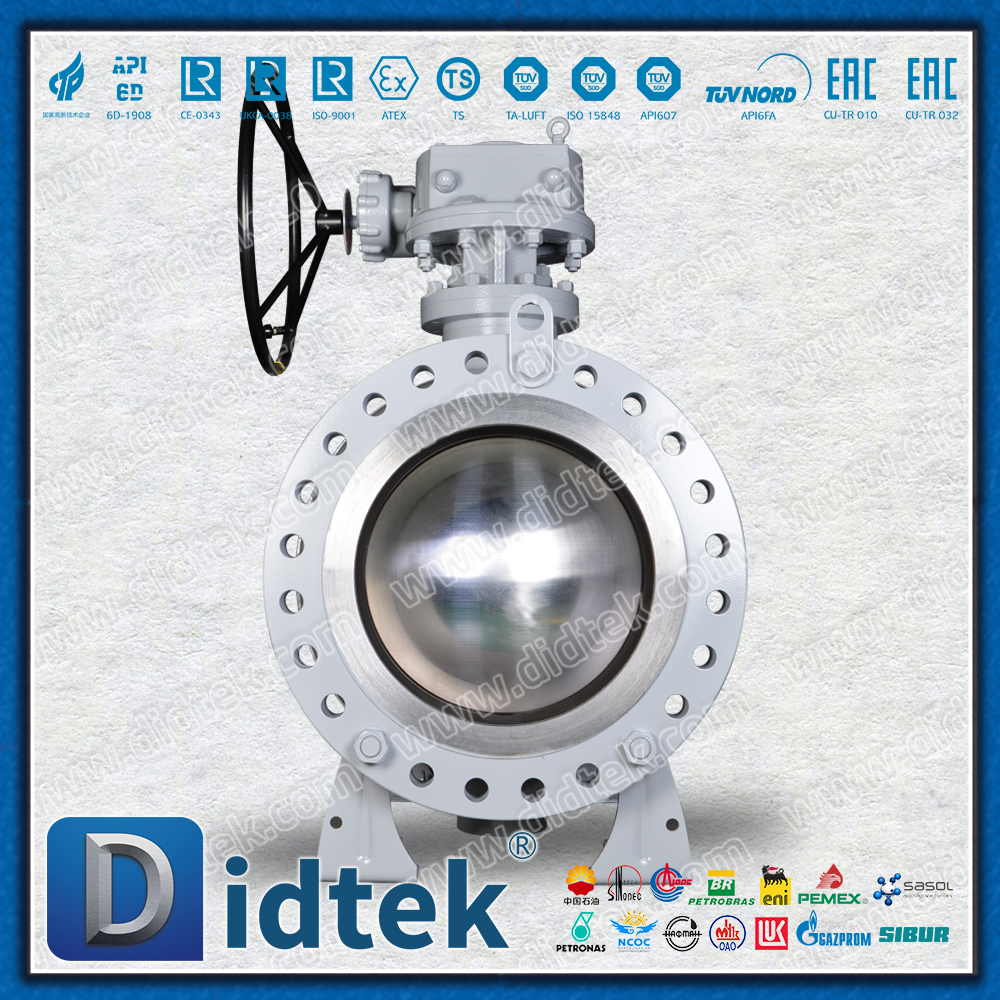 18-inch two-piece style Cast Steel Trunnion Ball Valve